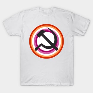 Lesbian Pride Communist T-Shirt